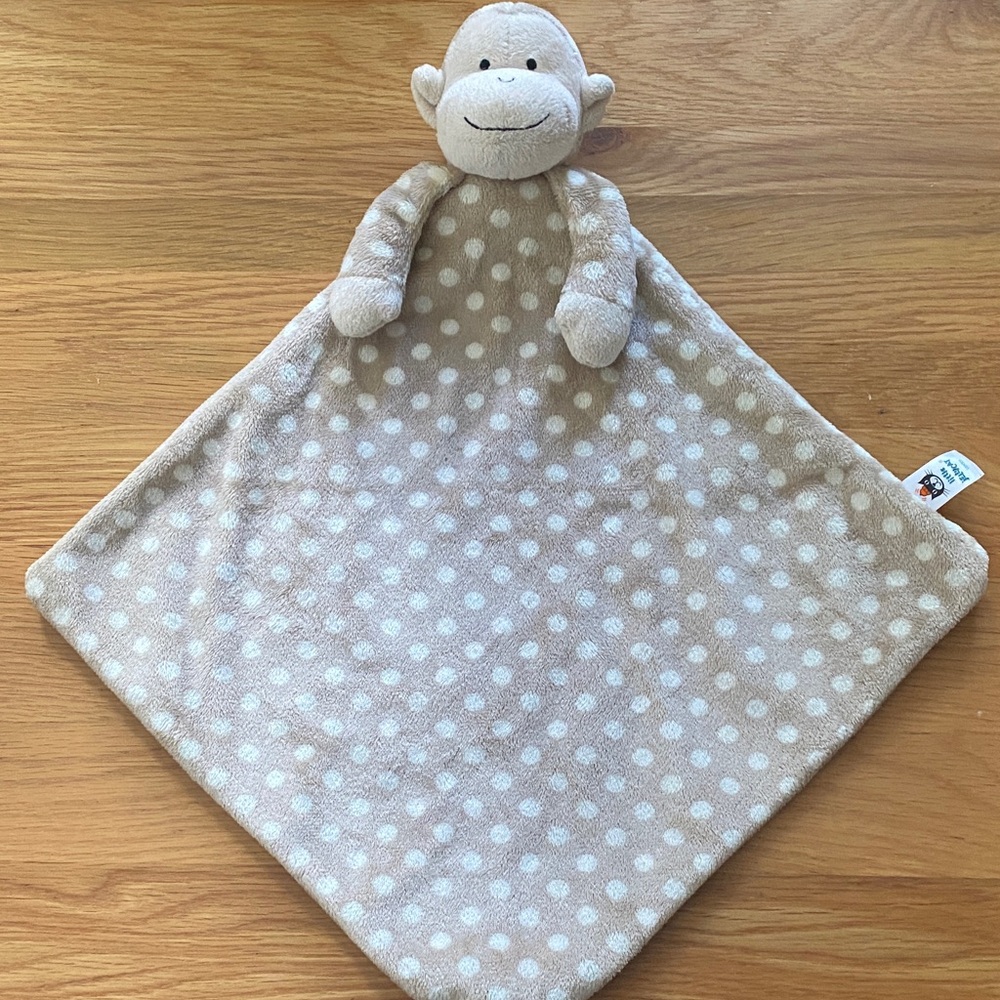 Jellycat Polka Dot Monkey Lovey Snuggle Toy